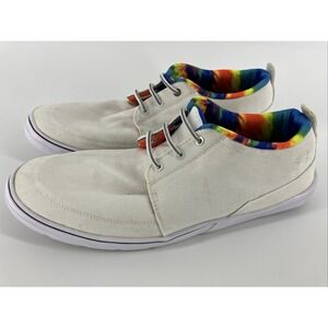 Under Armour Slip Pride Training Canvas Shoes Mens Size 11 Rainbow Inspired